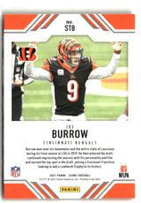 Joe Burrow 2021 Score Score Team #ST8