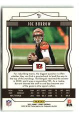 Joe Burrow 2021 Panini Legacy #17