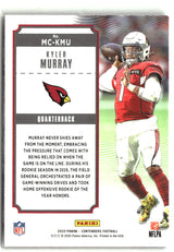 Kyler Murray 2020 Panini Contenders MVP Contenders #MC-KMU