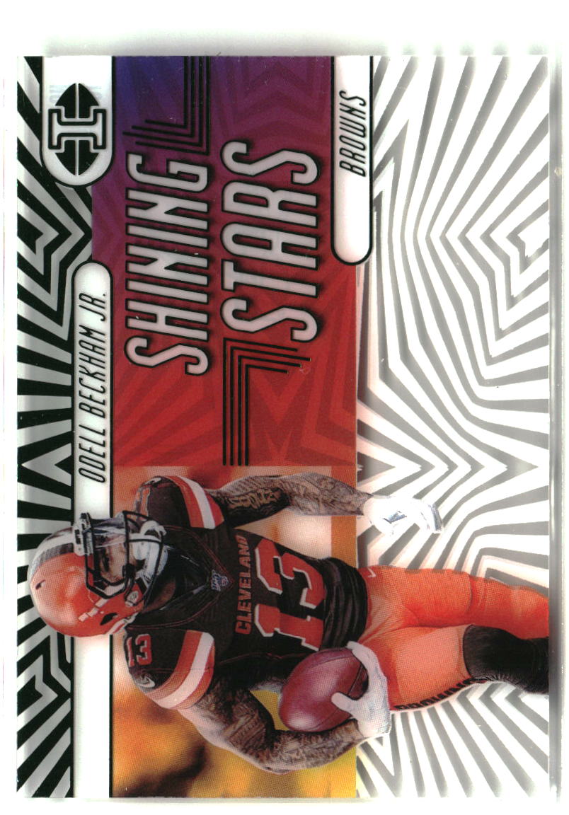 Odell Beckham Jr. 2019 Panini Illusions Shining Stars Green #10 #/149