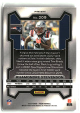Rhamondre Stevenson 2023 Panini Prizm Silver #209
