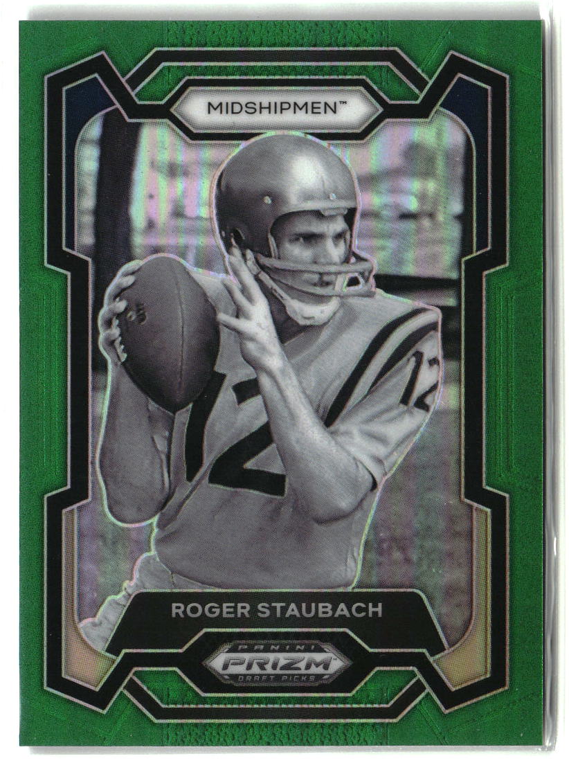 Roger Staubach 2024 Panini Prizm Draft Picks Green #32