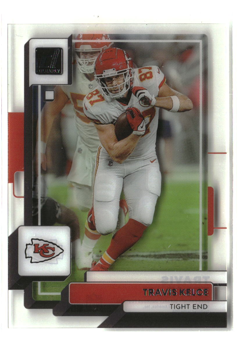 Travis Kelce 2022 Clearly Donruss #24