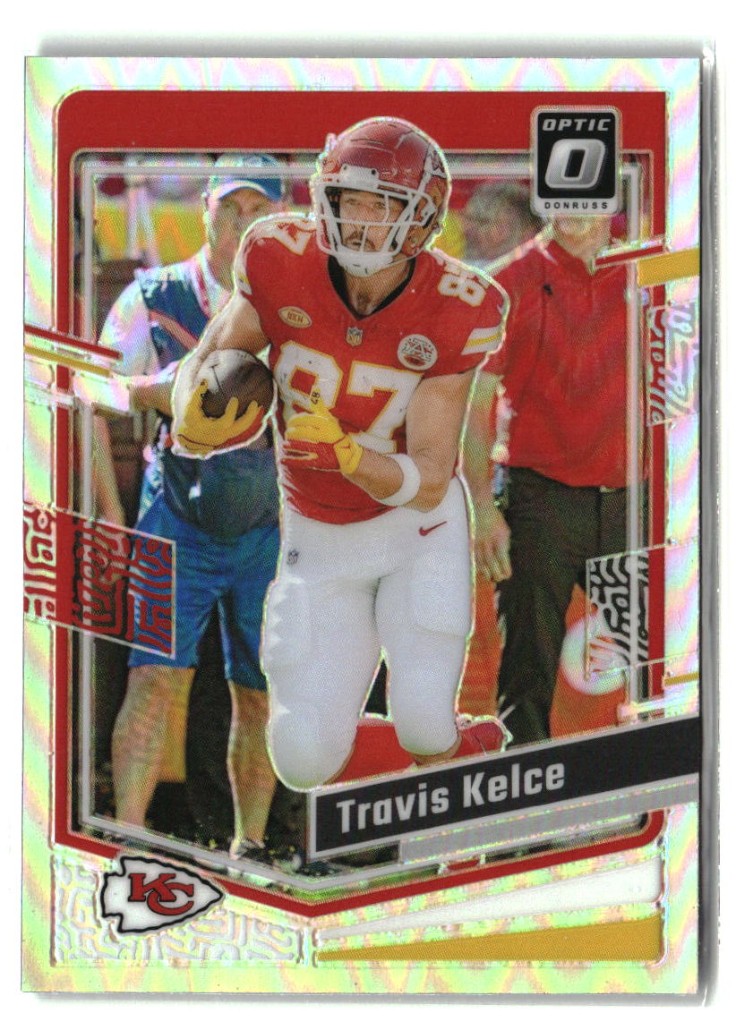 Travis Kelce 2023 Donruss Optic Holo #94