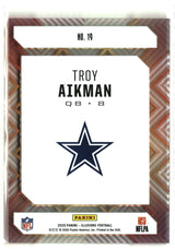 Troy Aikman 2020 Panini Illusions Clear Shots Emerald #19