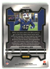 Von Miller 2023 Panini Prizm Green #36