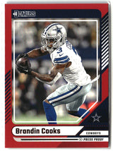 Brandin Cooks 2024 Donruss Press Proof Red #297