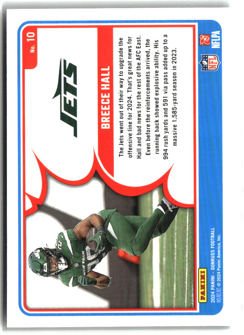 Breece Hall 2024 Donruss Action All-Pros #10