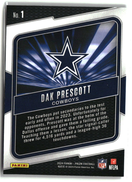 Dak Prescott 2024 Panini Prizm Hype #1
