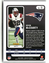 Devin McCourty 2022 Panini Absolute #76