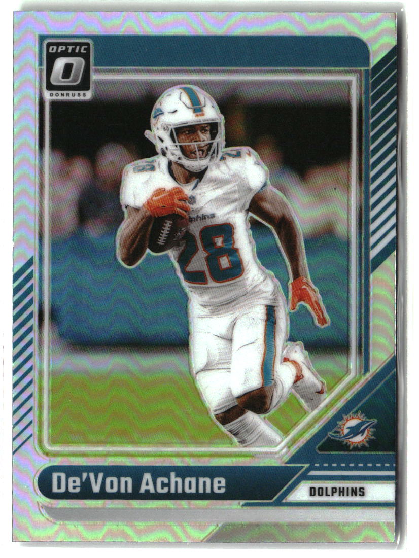 De'Von Achane 2024 Donruss Optic Holo #122