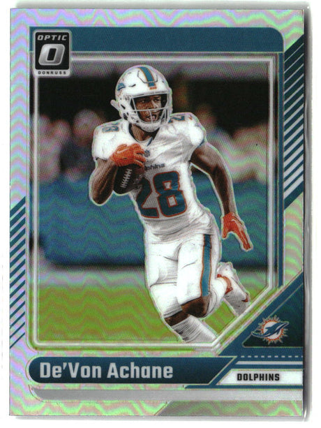 De'Von Achane 2024 Donruss Optic Holo #122