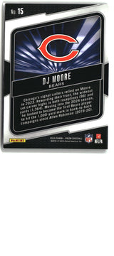 DJ Moore 2024 Panini Prizm Hype #15