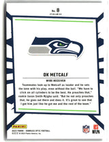 DK Metcalf 2023 Donruss Optic My House #8
