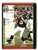 Drew Brees 2005 Bowman Bronze #9