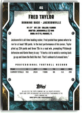 Fred Taylor 2024 Topps Resurgence Prism #46