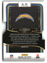 J.K. Dobbins 2024 Panini Select Silver Prizm Die Cut #162