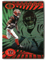 Ja’Marr Chase 2024 Panini Illusions Emerald Trophy Collection #17