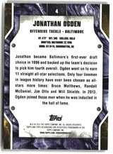 Jonathan Ogden 2024 Topps Resurgence Surge #4 #/399
