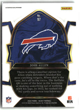 Josh Allen 2022 Panini Select #97