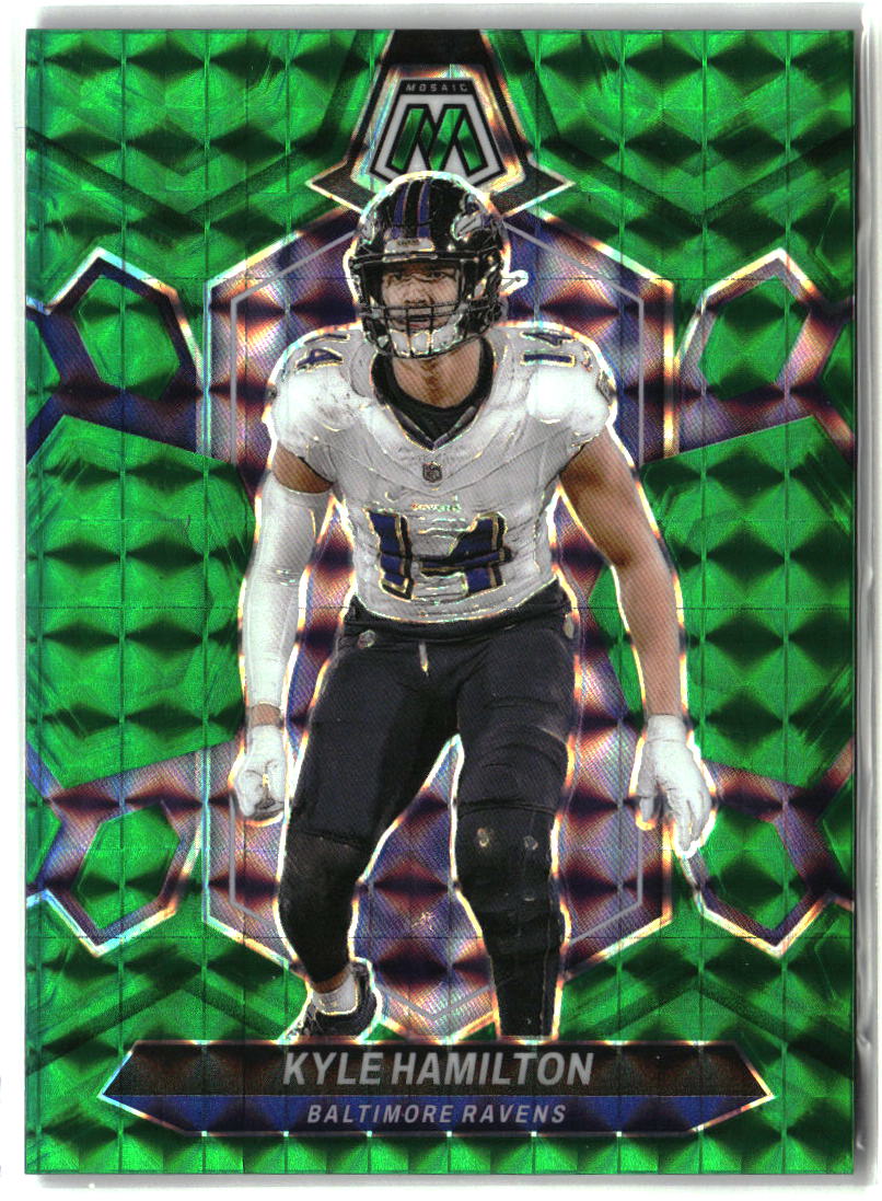 Kyle Hamilton 2024 Panini Mosaic Mosaic Green #21