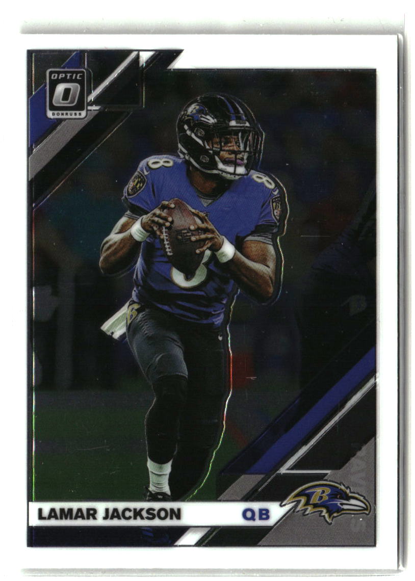 Lamar Jackson 2019 Donruss Optic #9