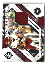 Antonio Gibson 2021 Limited Stadium Star Swatches Silver Spotlight #SS-AG #/75