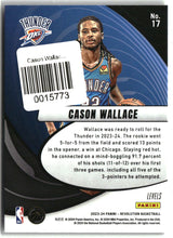 Cason Wallace 2023-24 Panini Revolution Vortex Levels #17