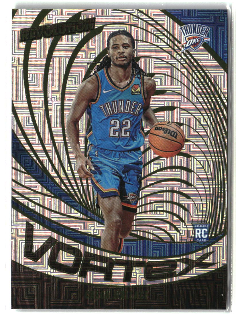 Cason Wallace 2023-24 Panini Revolution Vortex Levels #17