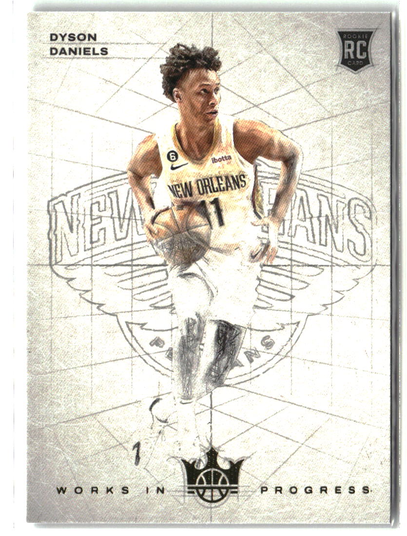 Dyson Daniels 2022-23 Panini Court Kings Works in Progress #16