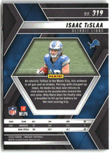 Isaac TeSlaa 2025 Panini Mosaic #319