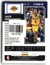 Jalen Hood-Schifino 2023-24 Panini Contenders Optic Silver #72