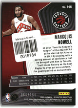 Markquis Nowell 2023-24 Panini Revolution Red Swirl #146 #/199
