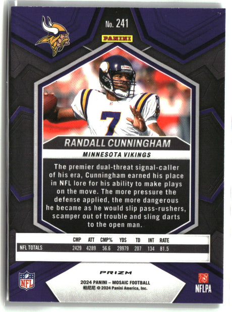 Randall Cunningham 2024 Panini Mosaic Mosaic Green #241