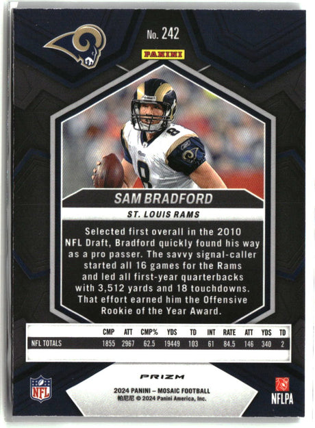 Sam Bradford 2024 Panini Mosaic Mosaic #242