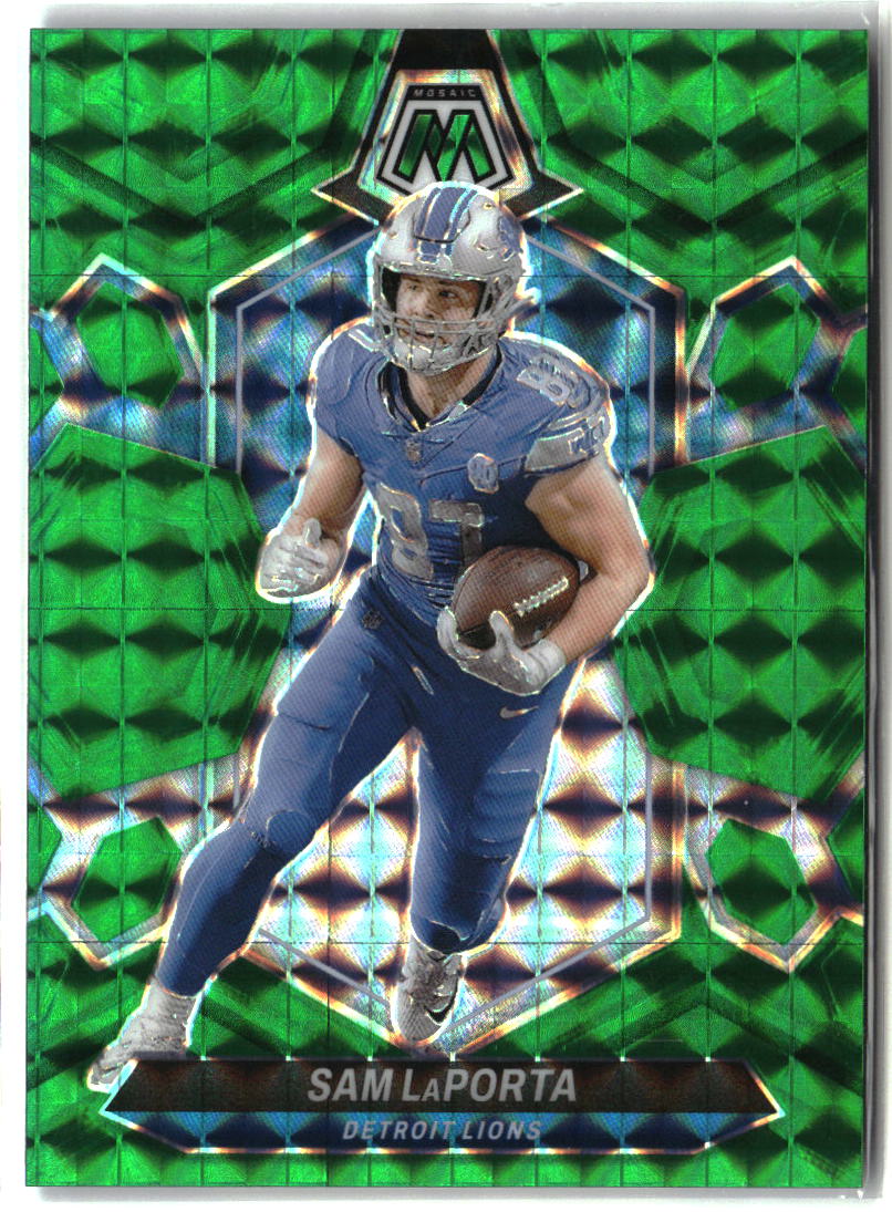 Sam LaPorta 2024 Panini Mosaic Mosaic Green #75