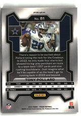 Tony Pollard 2023 Panini Prizm Lazer #81