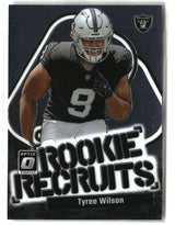 Tyree Wilson 2023 Donruss Optic Rookie Recruits #17