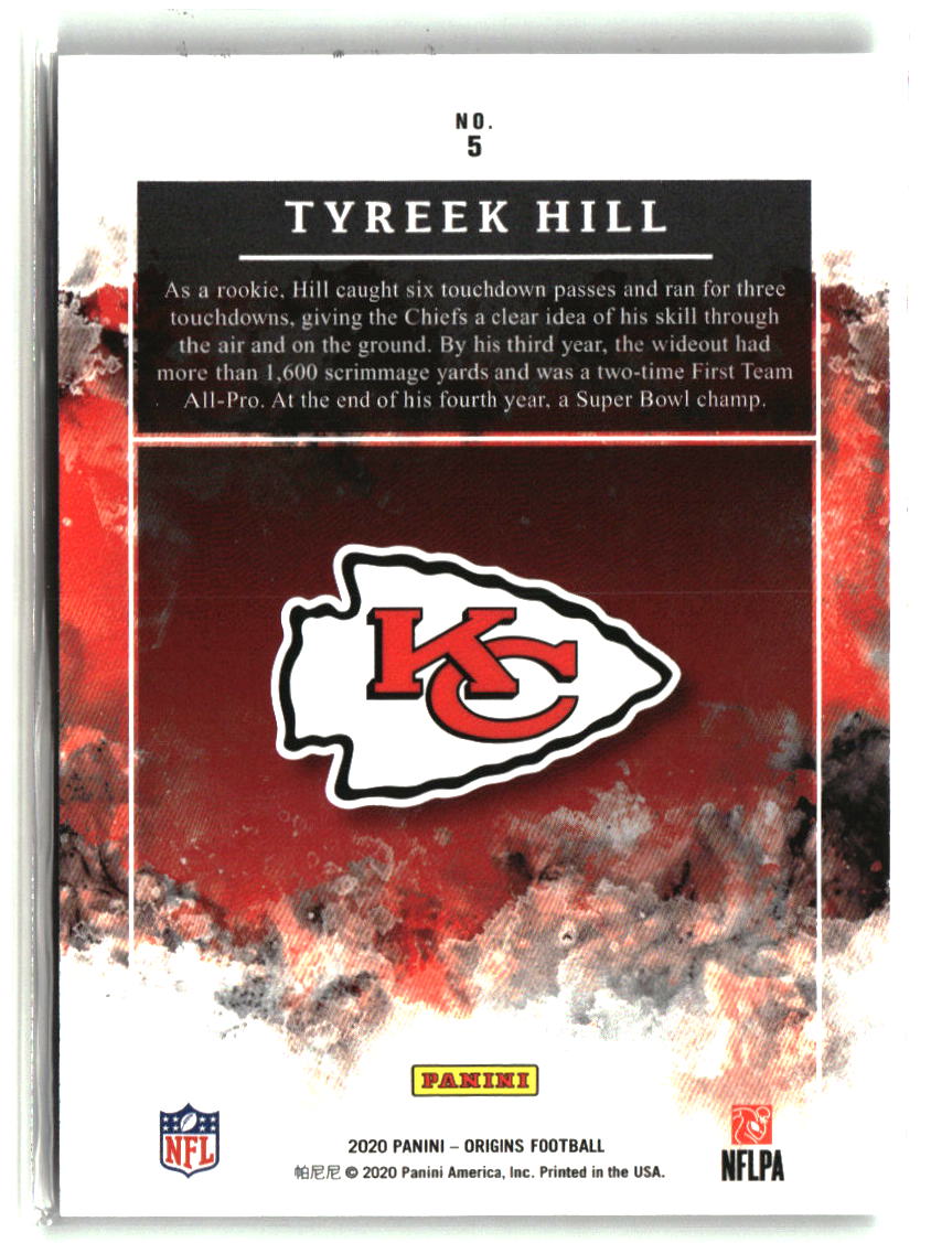 Tyreek Hill 2020 Panini Origins #5