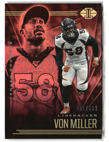 Von Miller 2020 Panini Illusions Trophy Collection Pink #100 #/399