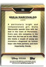 Giulia Marcovaldo 2025 Topps Pixar Gold #86