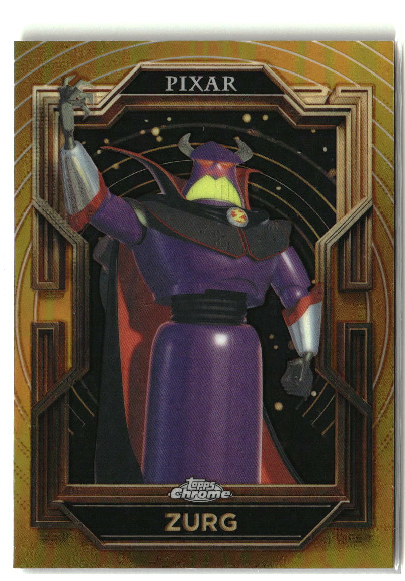 Zurg 2025 Topps Pixar Gold #17