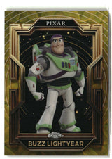 Buzz Lightyear 2025 Topps Pixar Gold Kaleidoscope Etch Refractor #2