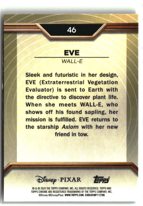 EVE 2025 Topps Pixar Gold Gold… Turning Red Etch Refractor #46
