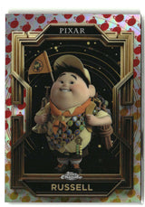 Russell 2025 Topps Pixar Gold Gold… Turning Red Etch Refractor #49