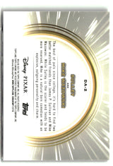 Sulley / Mike Wazowski 2025 Topps Pixar Gold Golden Double Acts #DA-2