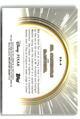 Mr. Incredible / Elastigirl 2025 Topps Pixar Gold Golden Double Acts #DA-4