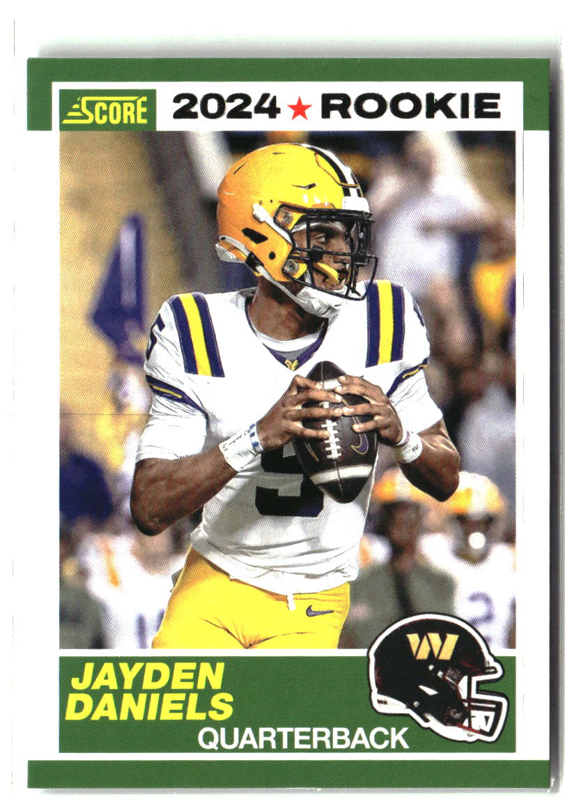 Jayden Daniels 2024 Score 35th Anniversary Rookies #2