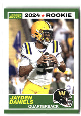 Jayden Daniels 2024 Score 35th Anniversary Rookies #2