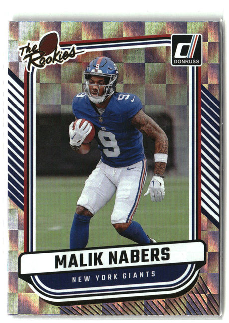 Malik Nabers 2024 Donruss The Rookies #TR-34